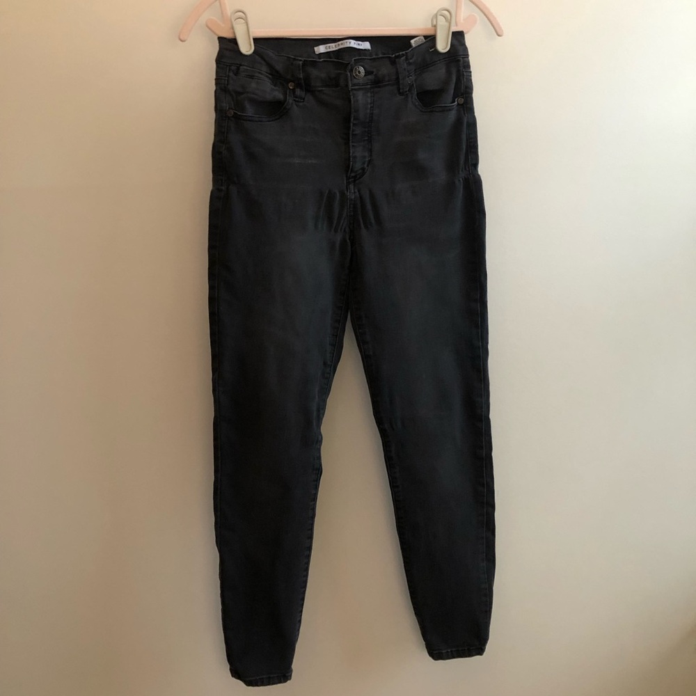 Celebrity Pink Women's Black Jeans